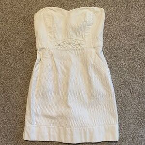 Rebecca Taylor Vintage White Mini Dress